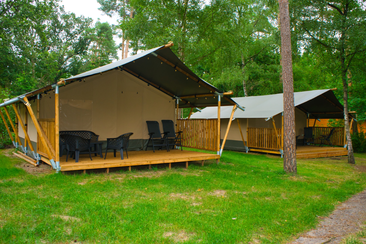 Camping Aller-Leine-Tal - Safaritent 6 personen incl. toilet