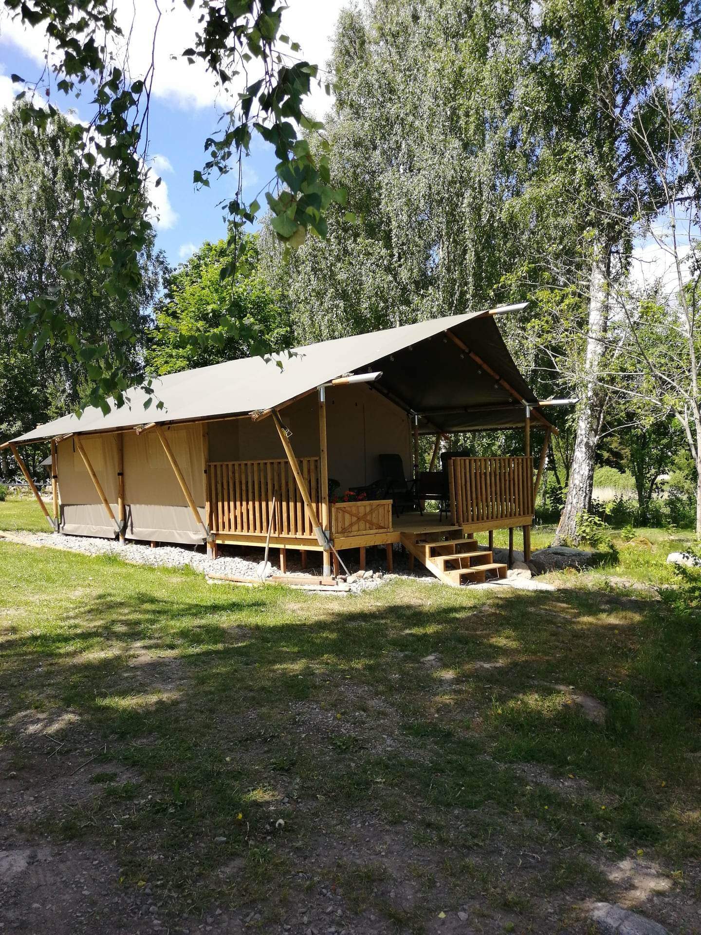 Camping Falkudden - Safaritent 4 personen