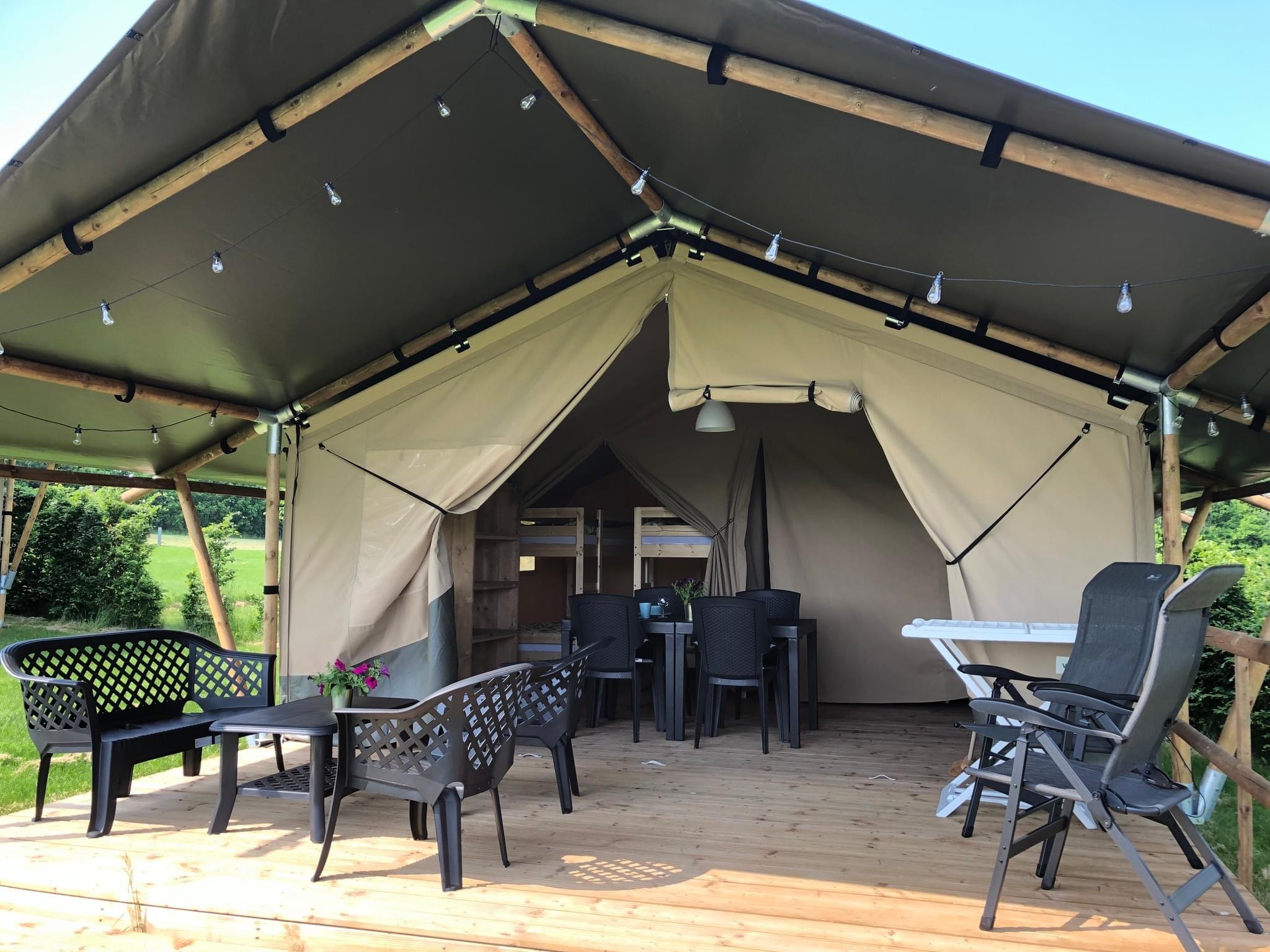 Camping Emmen - Safaritent 6 personen