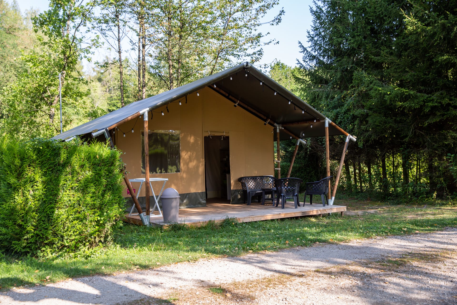 Camping Les Bouleaux - Safaritent 6 personnes