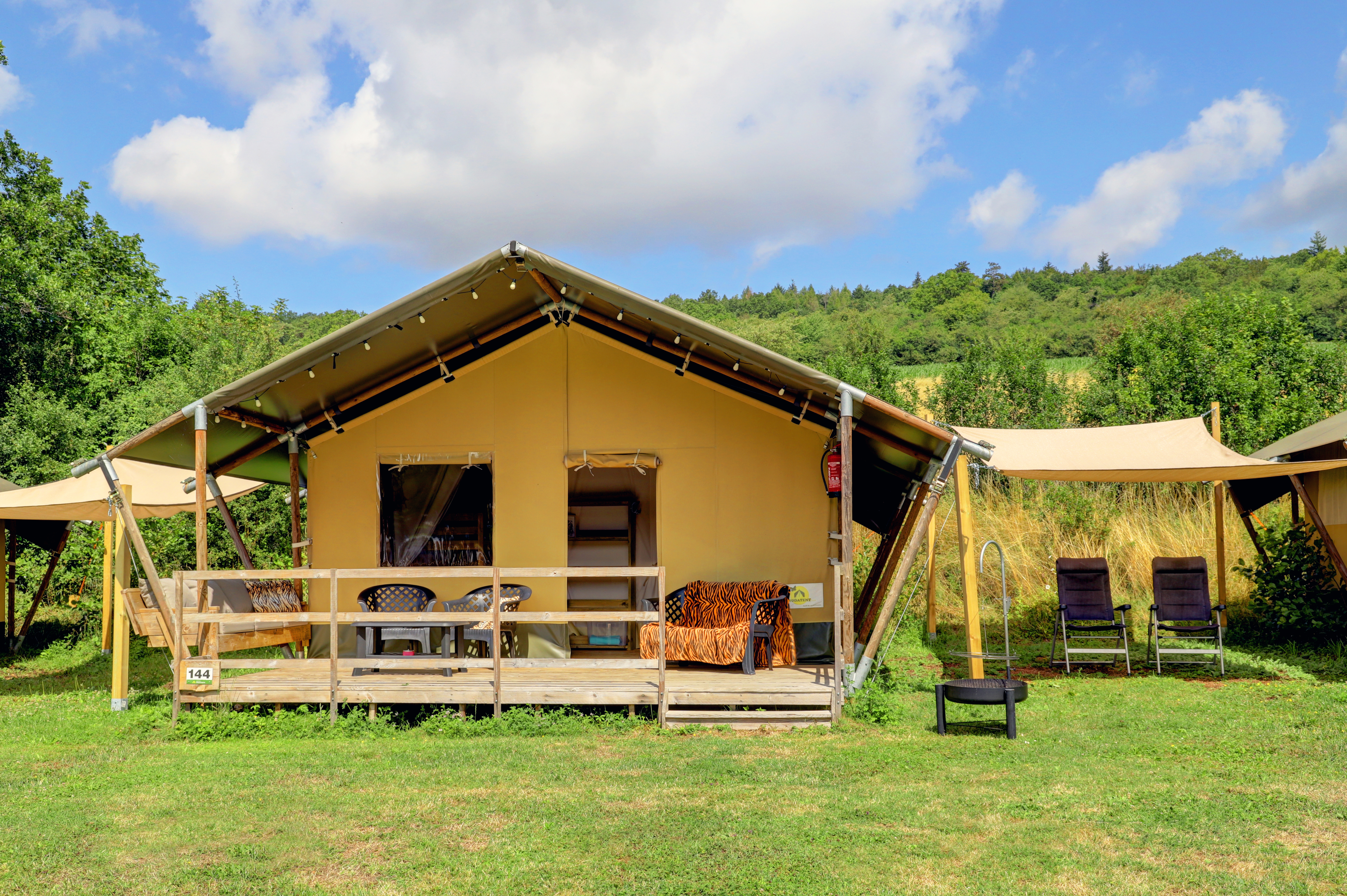 Camping Walsheim - Safaritent 4 personen