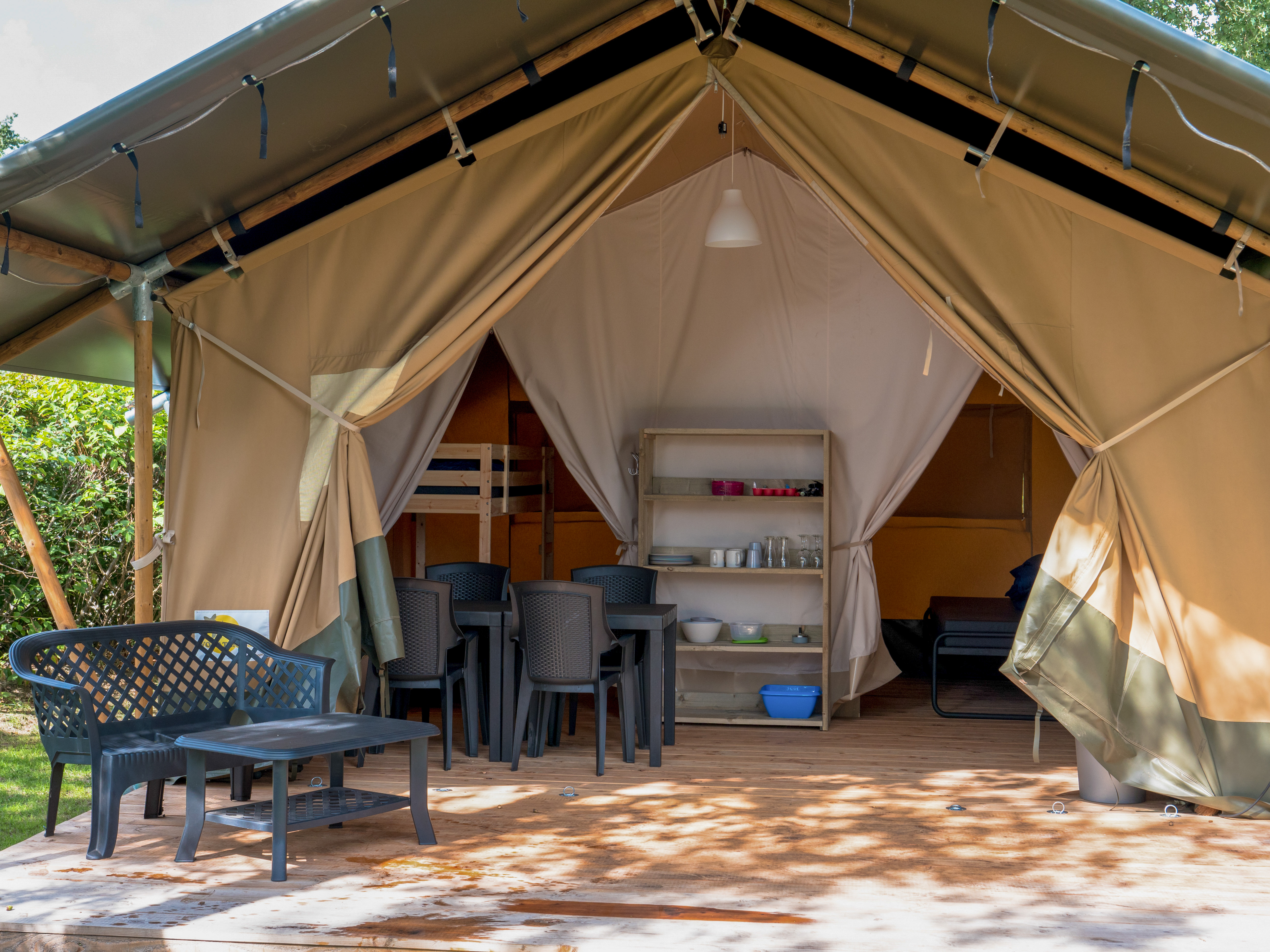 Mini Camping Drentse Monden - Safaritent 6 personen