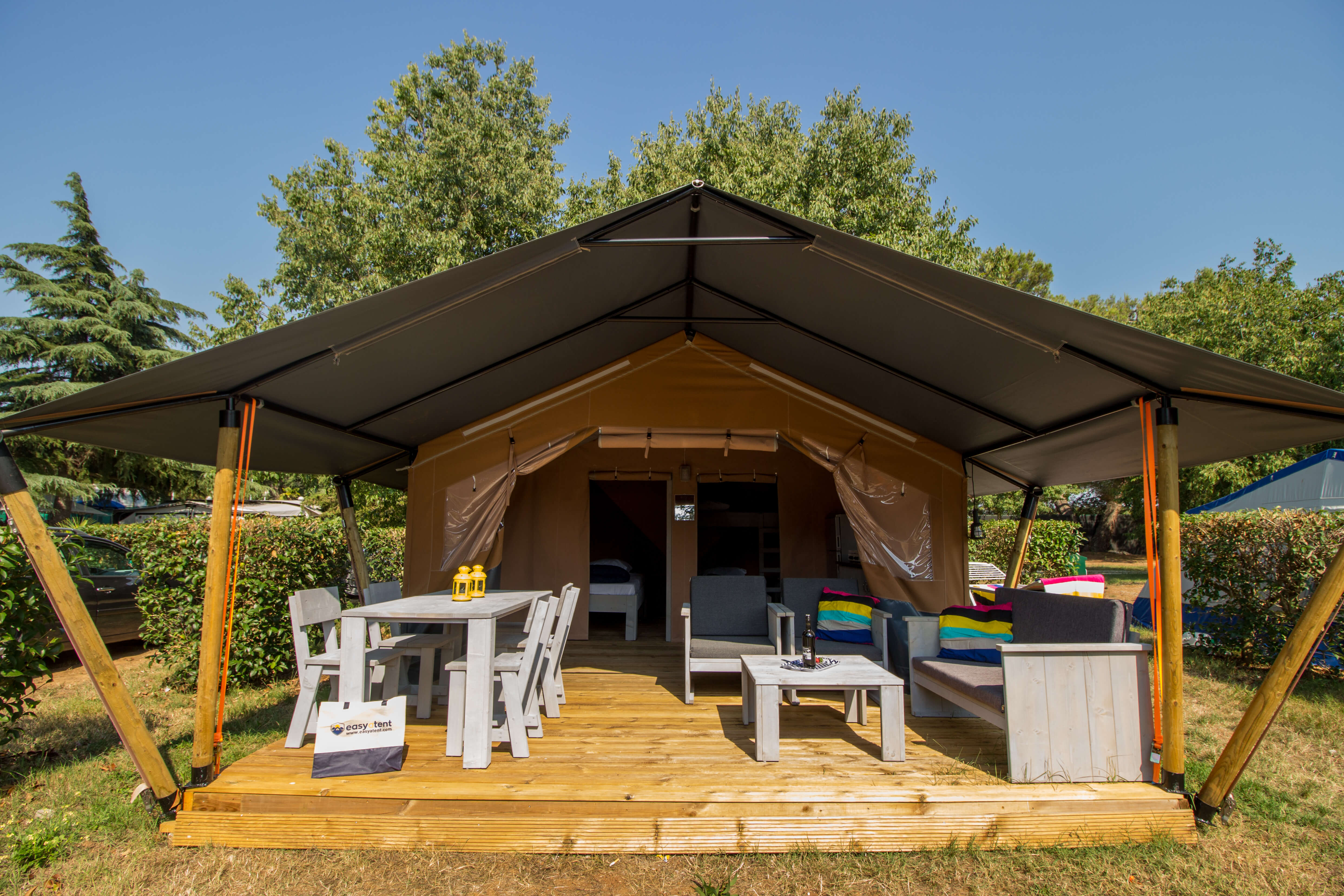 Porto Sole - Safaritent Comfort + airco