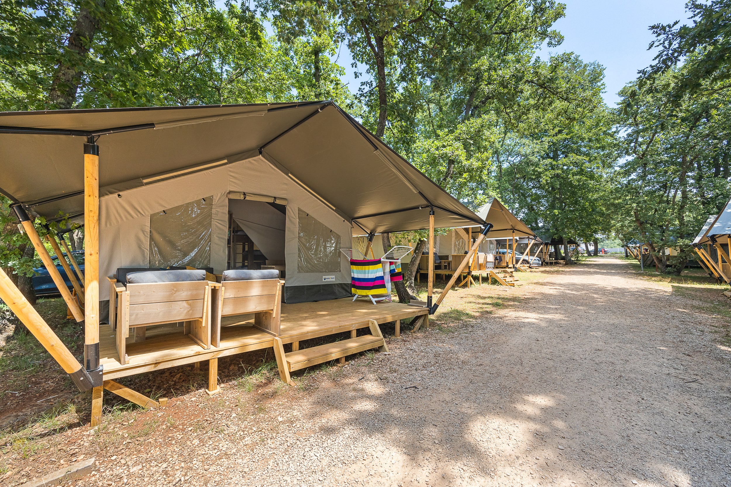 Parco Umag - Tenda safari comfort + aria condizionata